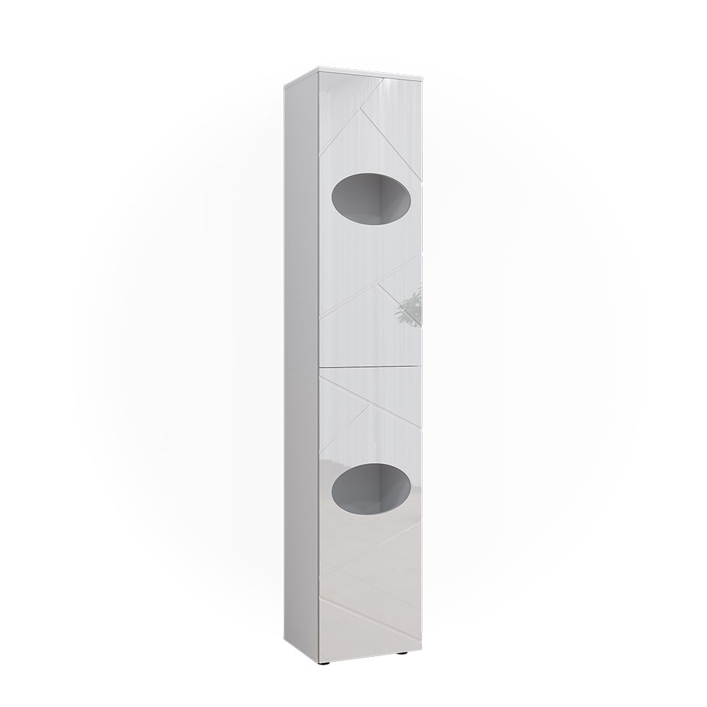 wohnli-moebel-suche-Waescheschrank-Weiss-37.2-x-192-cm Wohnli Möbelsuche - Wäscheschrank