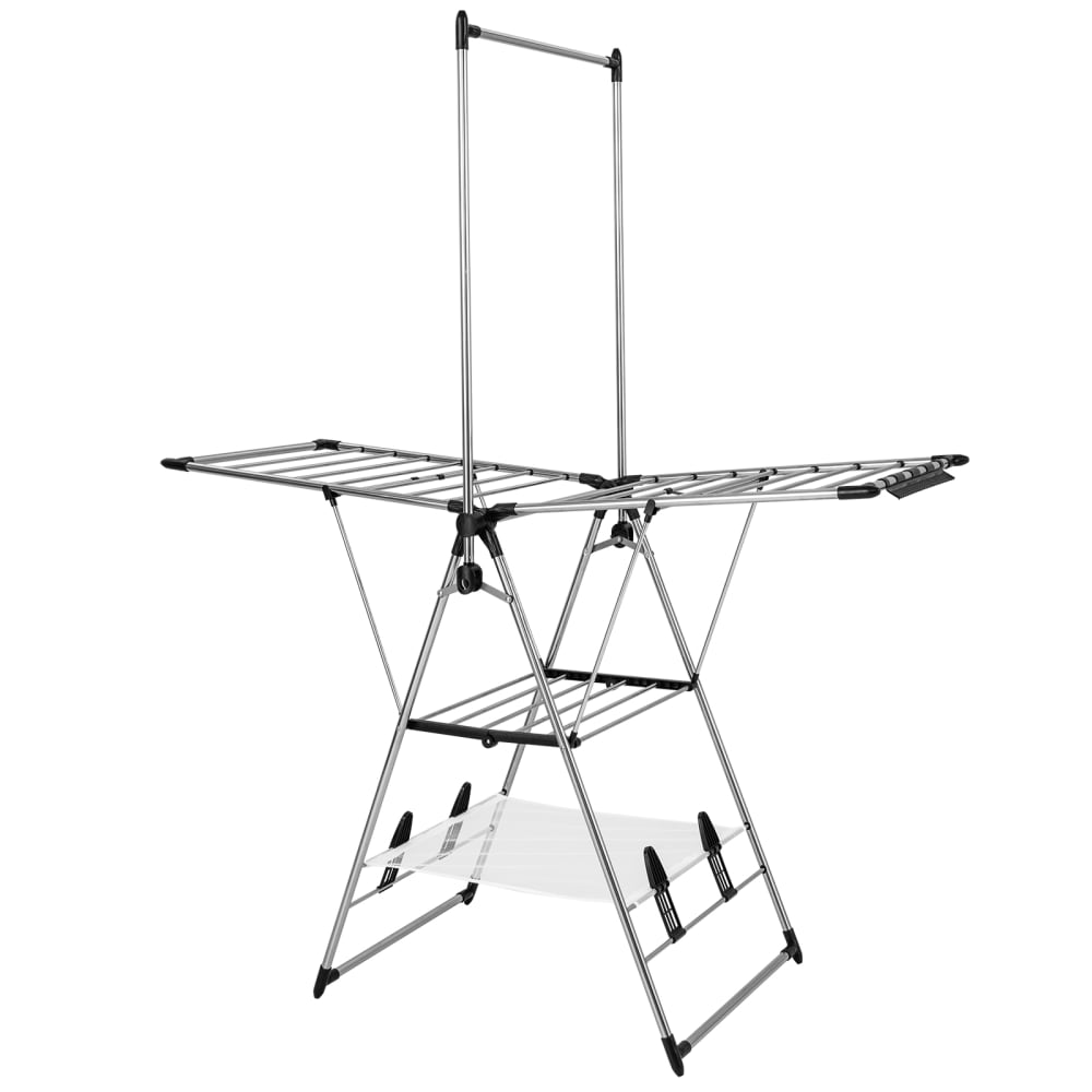 wohnli-moebel-suche-Waeschestaender-aus-Aluminium-1575-x-61-x-192-cm-Silber Wohnli Möbelsuche - Wäscheständer aus Aluminium 157