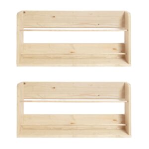 wohnli-moebel-suche-Wand-Schuhregal-aus-Holz-2-Stueck-in-Beige Wohnli Möbelsuche - Wand-Schuhregal aus Holz (2 Stück) in Beige