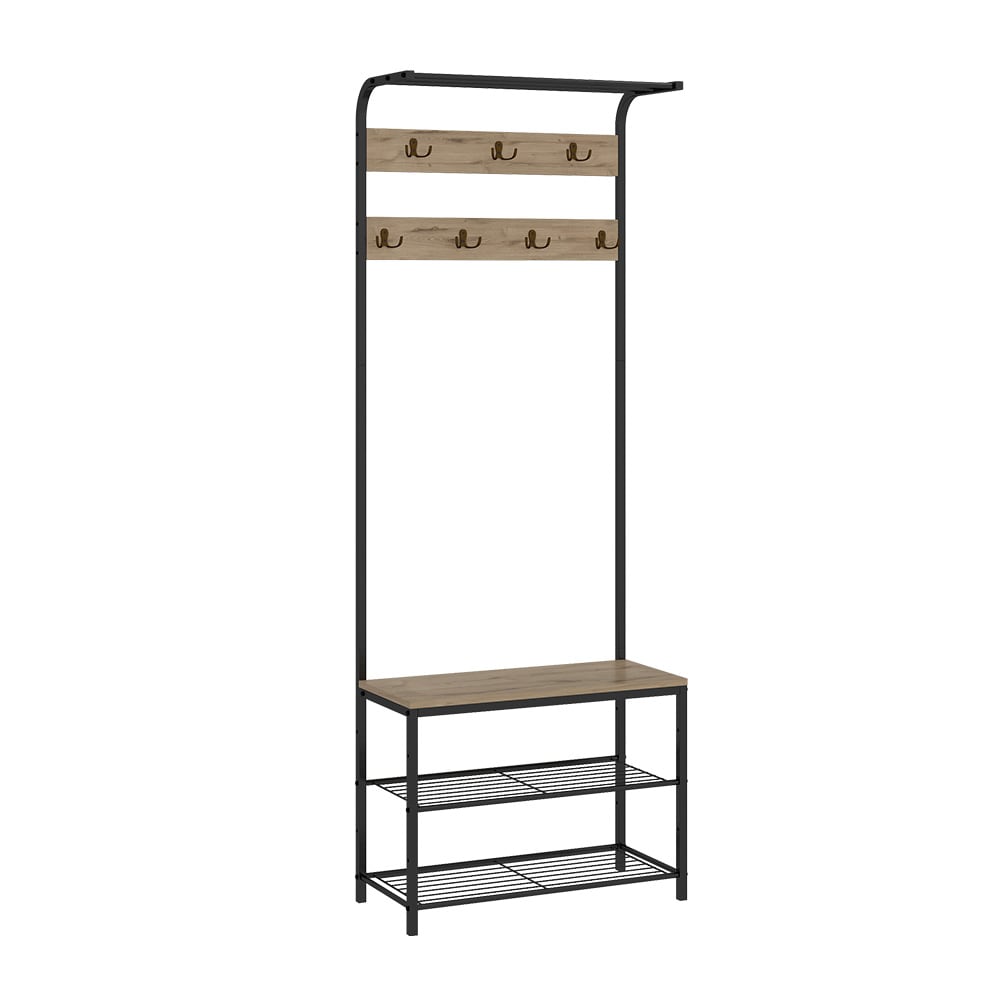 wohnli-moebel-suche-Wandgarderobe-Eiche-70-x-190cm Wohnli Möbelsuche - Wandgarderobe