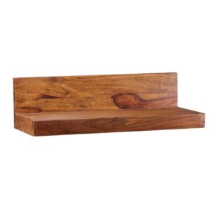 Wohnli Möbelsuche - Wandregal 60 cm aus Sheesham Massivholz