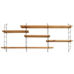 Wohnli Möbelsuche - Wandregal aus Massivholz