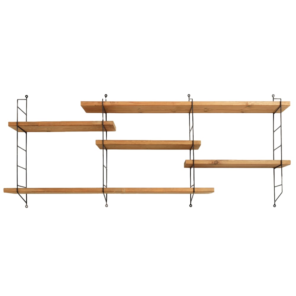 Wohnli Möbelsuche - Wandregal aus Massivholz