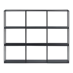 Wohnli Möbelsuche - Wandregal aus Metall 110 x 130 x 18 cm