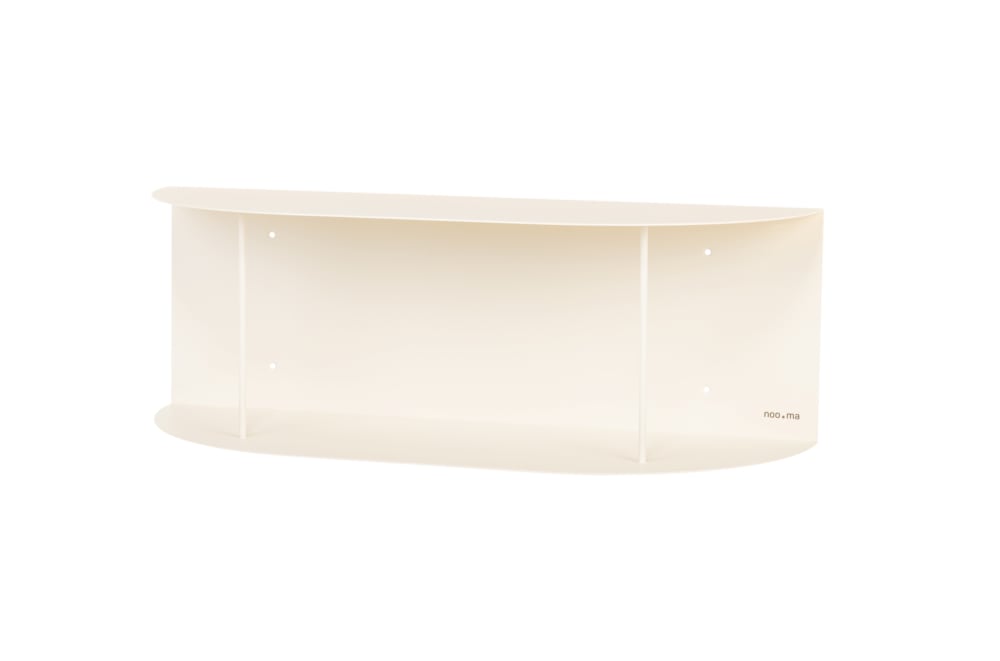 wohnli-moebel-suche-Wandregal-aus-Stahl-kurz-beige Wohnli Möbelsuche - Wandregal aus Stahl