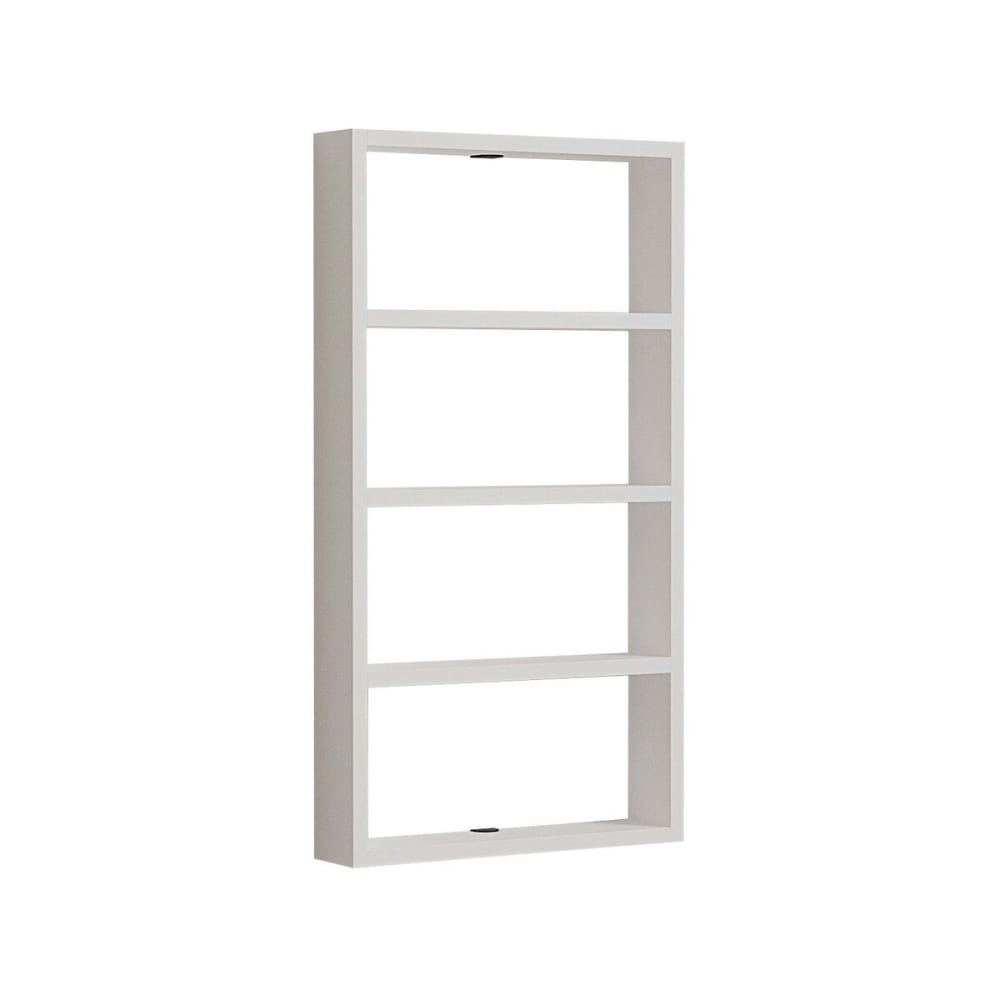 wohnli-moebel-suche-Wandregal-mit-4-Ablagen-H80-cm-LYA-Weiss Wohnli Möbelsuche - Wandregal mit 4 Ablagen H80 cm - LYA - Weiß