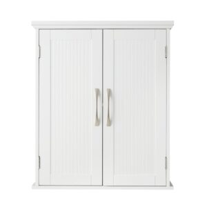 Wohnli Möbelsuche - Wandschrank aus MDF mit 2 Türen und Regalen