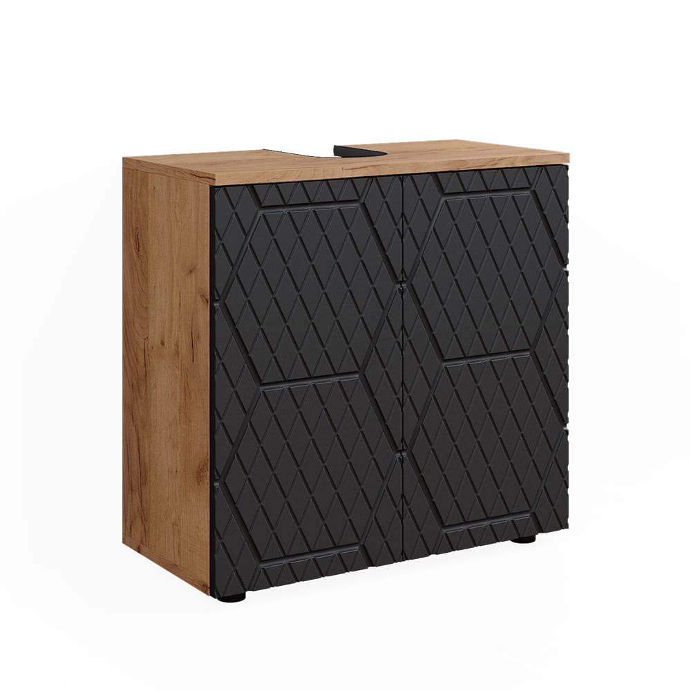 wohnli-moebel-suche-Waschbeckenunterschrank-Anthrazit-gestreift-60-x-59cm Wohnli Möbelsuche - Waschbeckenunterschrank