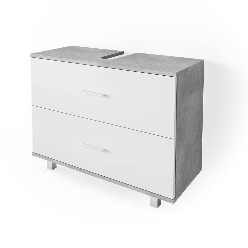 wohnli-moebel-suche-Waschbeckenunterschrank-BetonWeiss-80-x-60.8cm Wohnli Möbelsuche - Waschbeckenunterschrank