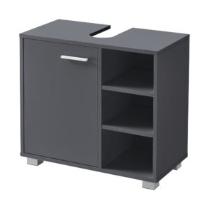 Wohnli Möbelsuche - Waschbeckenunterschrank in Holzoptik 55.6 x 60 x 31 cm