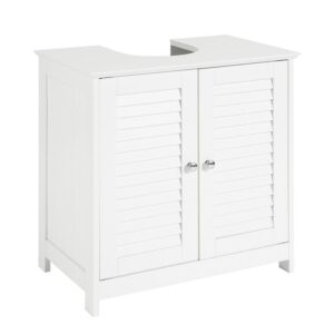 wohnli-moebel-suche-Waschbeckenunterschrank-mit-2-Tueren-Holz-Weiss Wohnli Möbelsuche - Waschbeckenunterschrank mit 2 Türen Holz Weiß