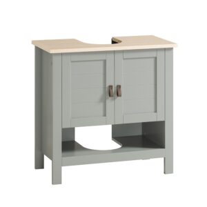 wohnli-moebel-suche-Waschbeckenunterschrank-mit-2-Tueren-MDF-Hellgrau Wohnli Möbelsuche - Waschbeckenunterschrank mit 2 Türen MDF Hellgrau