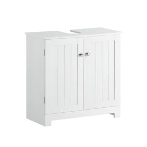 Wohnli Möbelsuche - Waschbeckenunterschrank mit 2 Türen MDF Weiß