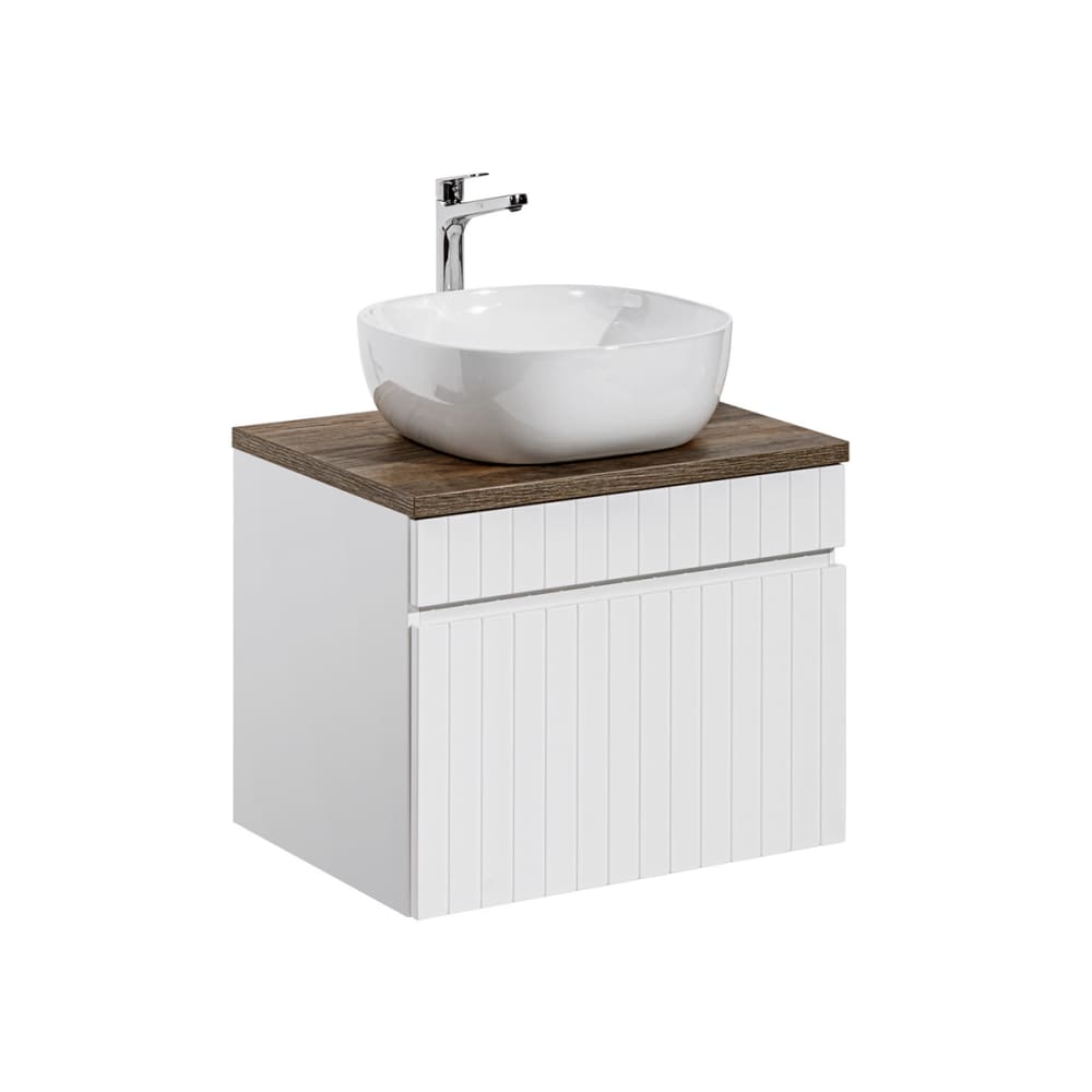wohnli-moebel-suche-Waschtisch-1-Schublade-Weiss-60cm Wohnli Möbelsuche - Waschtisch 1 Schublade