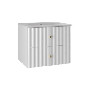 wohnli-moebel-suche-Waschtisch-2-Schubladen-Weiss-60cm Wohnli Möbelsuche - Waschtisch 2 Schubladen