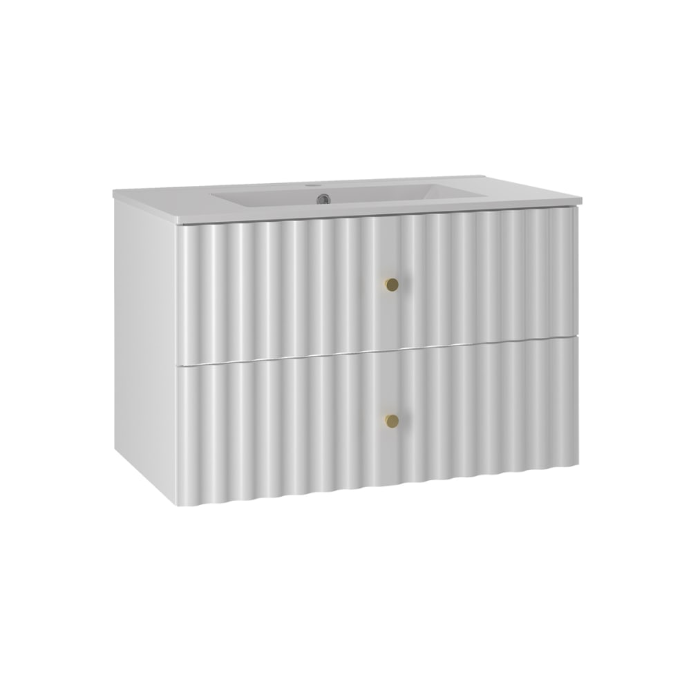 wohnli-moebel-suche-Waschtisch-2-Schubladen-Weiss-80cm Wohnli Möbelsuche - Waschtisch 2 Schubladen