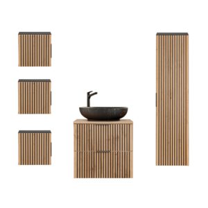 Wohnli Möbelsuche - Waschtisch und Hängesäule 2 Schubladen