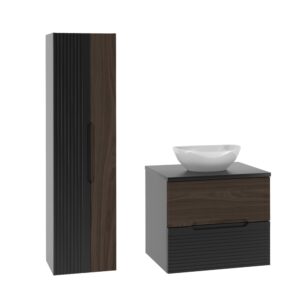 Wohnli Möbelsuche - Waschtisch und Hängesäule 2 Schubladen