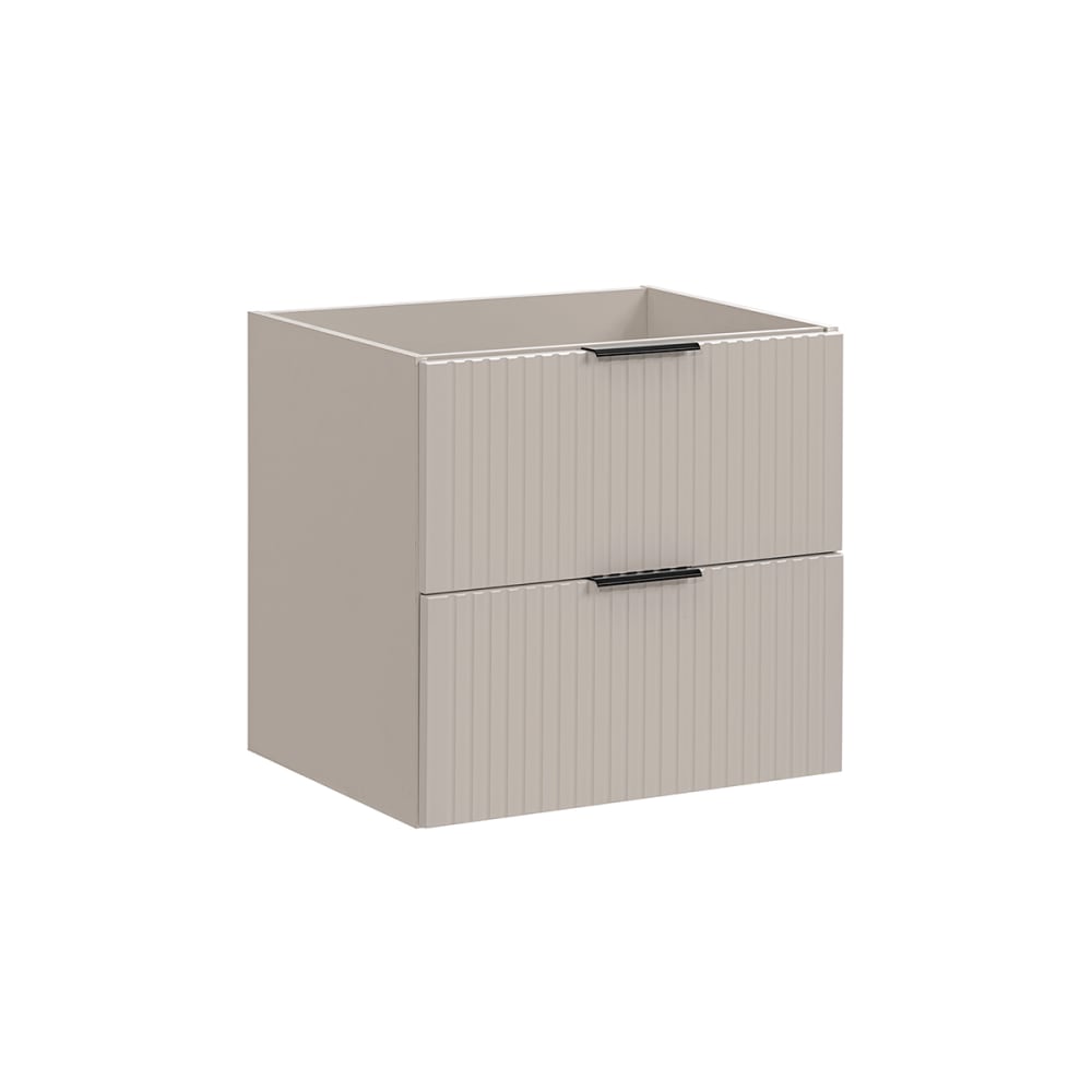 wohnli-moebel-suche-Waschtischunterschrank-2-Schubladen-Beige-60cm Wohnli Möbelsuche - Waschtischunterschrank 2 Schubladen