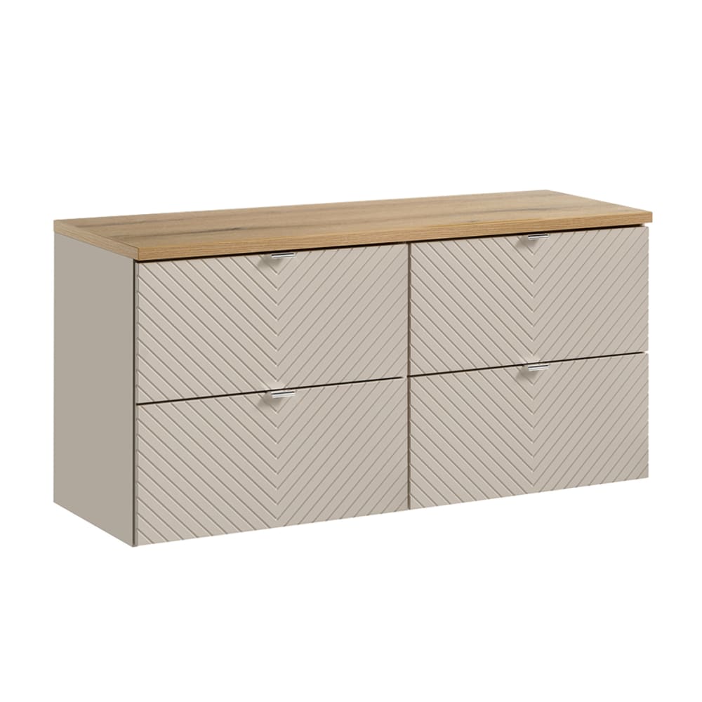 wohnli-moebel-suche-Waschtischunterschrank-4-Schubladen-Kaschmir-120cm Wohnli Möbelsuche - Waschtischunterschrank 4 Schubladen