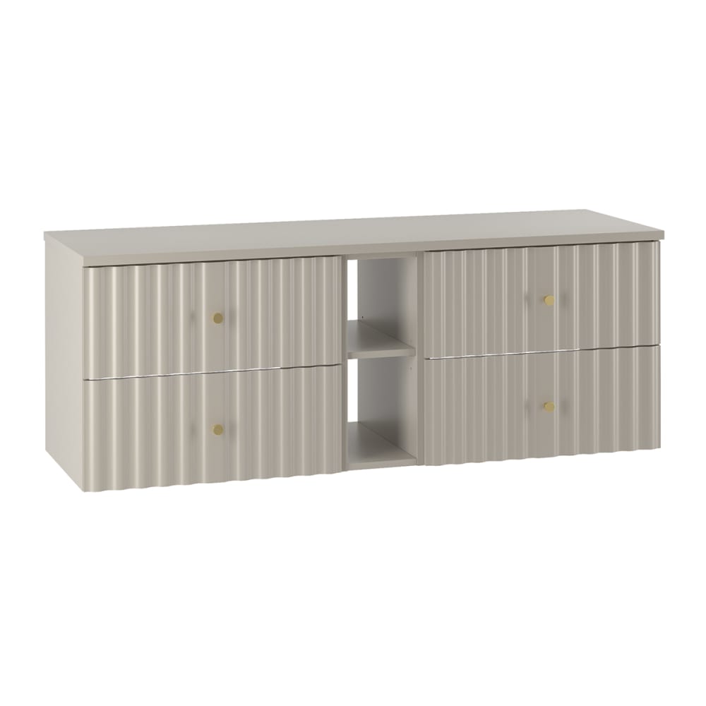 wohnli-moebel-suche-Waschtischunterschrank-4-Schubladen-Kaschmir-140cm Wohnli Möbelsuche - Waschtischunterschrank 4 Schubladen
