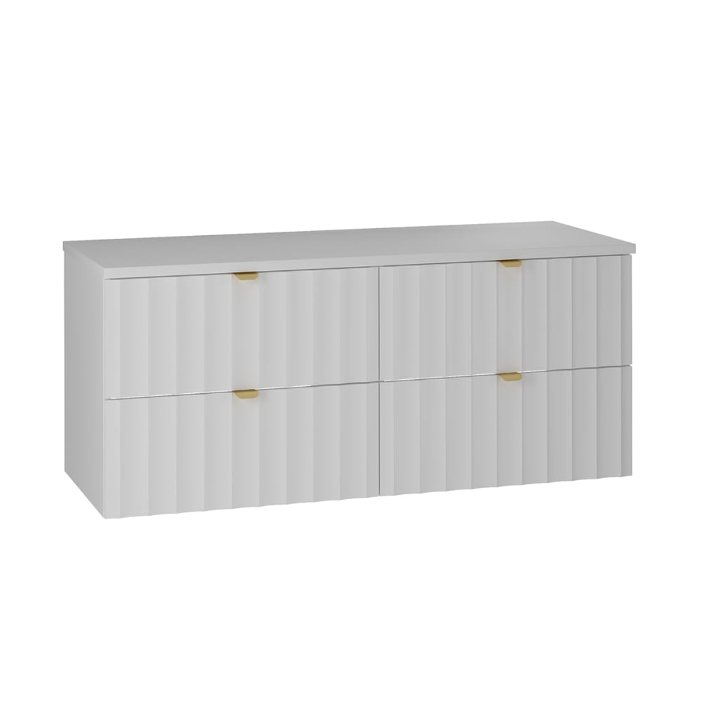 wohnli-moebel-suche-Waschtischunterschrank-4-Schubladen-Weiss-120.6cm Wohnli Möbelsuche - Waschtischunterschrank 4 Schubladen