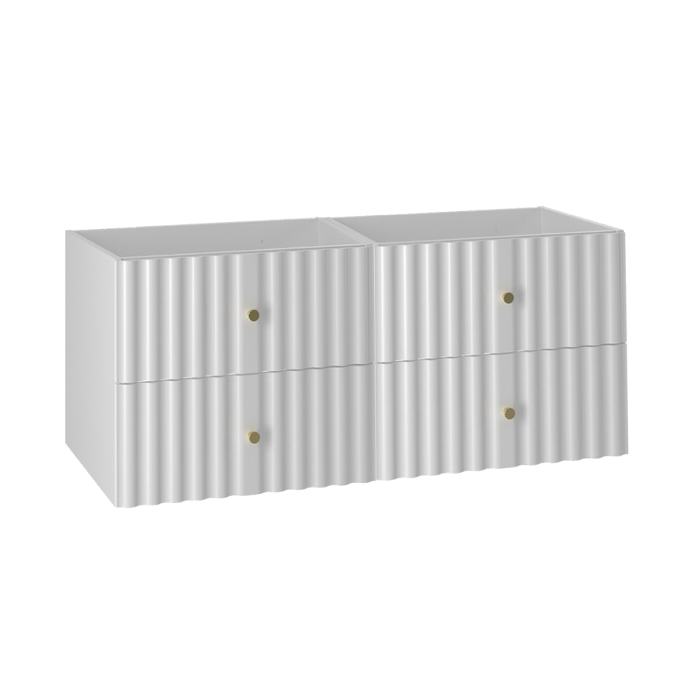 wohnli-moebel-suche-Waschtischunterschrank-4-Schubladen-Weiss-120cm Wohnli Möbelsuche - Waschtischunterschrank 4 Schubladen