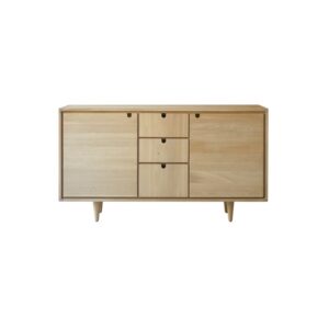 Wohnli Möbelsuche - Waschtischunterschrank aus massiver Eiche 145 cm