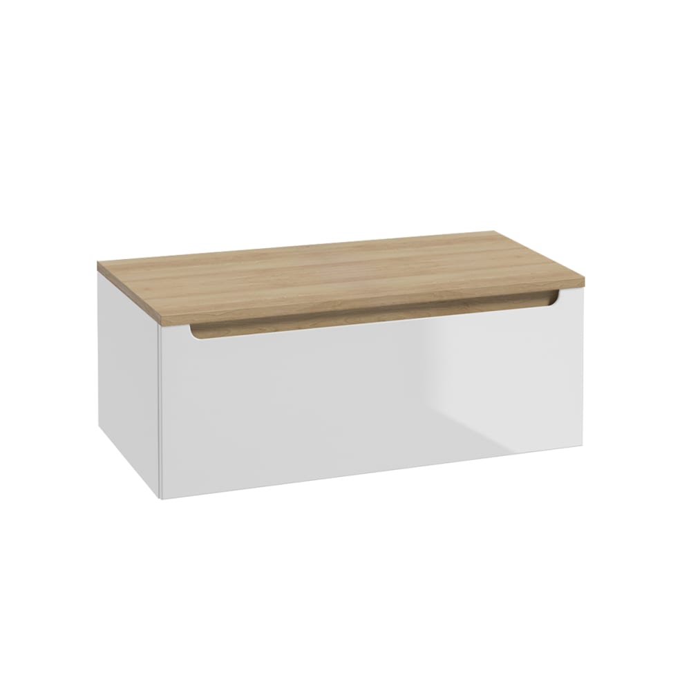 wohnli-moebel-suche-Waschtischunterschrank-mit-1-Schublade-Weiss-80cm Wohnli Möbelsuche - Waschtischunterschrank mit 1 Schublade