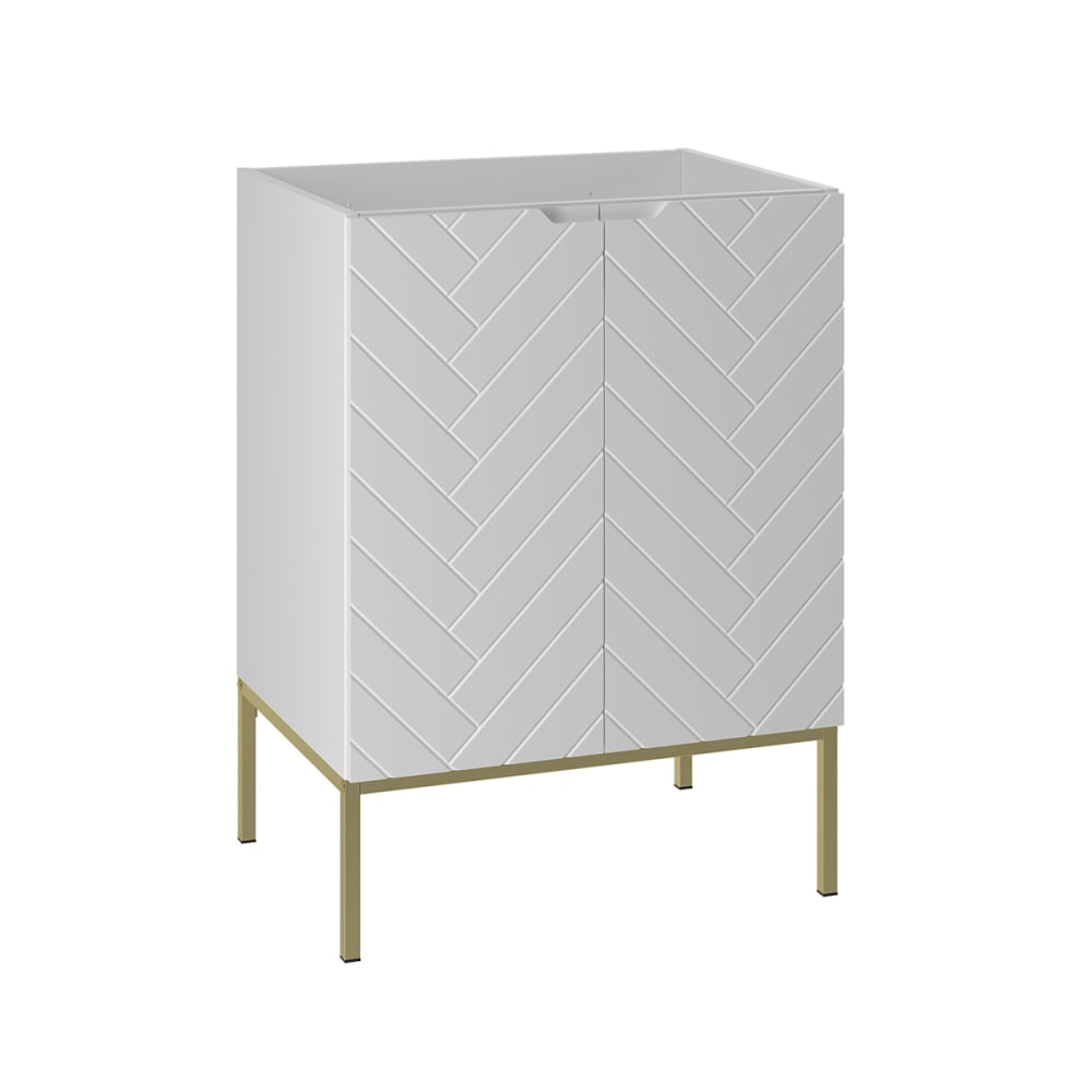 wohnli-moebel-suche-Waschtischunterschrank-mit-2-Tueren-Weiss-60cm Wohnli Möbelsuche - Waschtischunterschrank mit 2 Türen