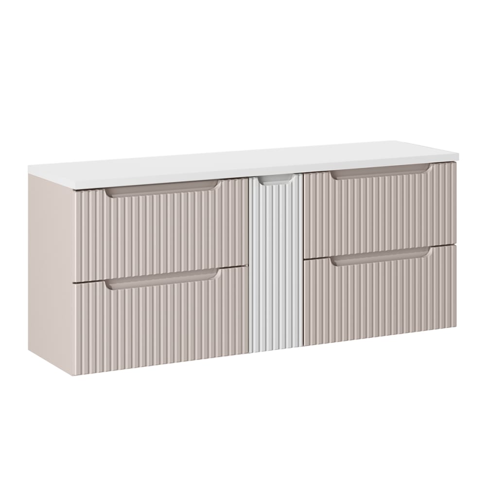 wohnli-moebel-suche-Waschtischunterschrank-mit-4-Schubladen-Kaschmir-140cm Wohnli Möbelsuche - Waschtischunterschrank mit 4 Schubladen