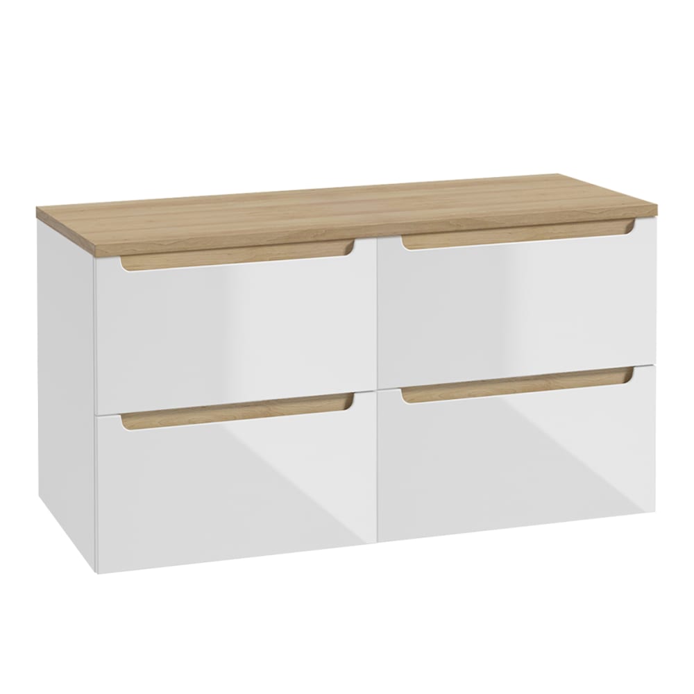wohnli-moebel-suche-Waschtischunterschrank-mit-4-Schubladen-Weiss-120cm Wohnli Möbelsuche - Waschtischunterschrank mit 4 Schubladen