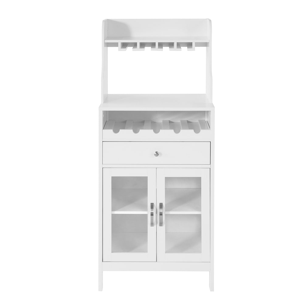 wohnli-moebel-suche-Weinschrank-mit-1-Schublade-und-2-Tueren-MDF-Weiss Wohnli Möbelsuche - Weinschrank mit 1 Schublade und 2 Türen MDF Weiß