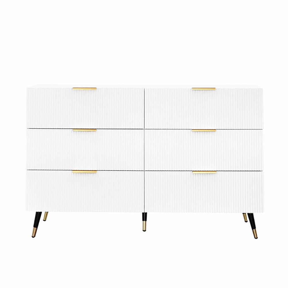 wohnli-moebel-suche-Weisser-Badezimmerschrank-mit-6-Schubladen-und-goldenen-Griffen Wohnli Möbelsuche - Weißer Badezimmerschrank mit 6 Schubladen und goldenen Griffen