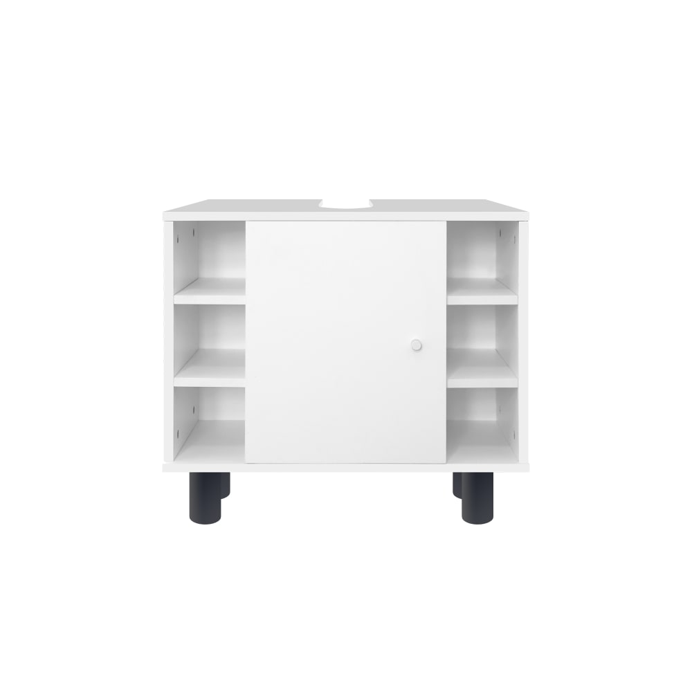 wohnli-moebel-suche-Weisser-Waschbeckenunterschrank-60x54x32-cm-aus-MDF Wohnli Möbelsuche - Weißer Waschbeckenunterschrank