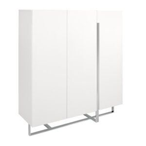 wohnli-moebel-suche-Weisses-Sideboard-mit-Stahlbeinen Wohnli Möbelsuche - Weißes Sideboard mit Stahlbeinen