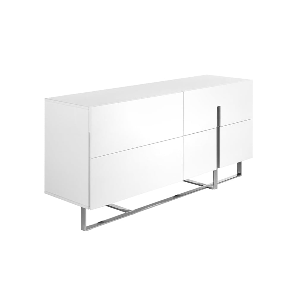 wohnli-moebel-suche-Weisses-Sideboard-mit-Stahlbeinen Wohnli Möbelsuche - Weißes Sideboard mit Stahlbeinen