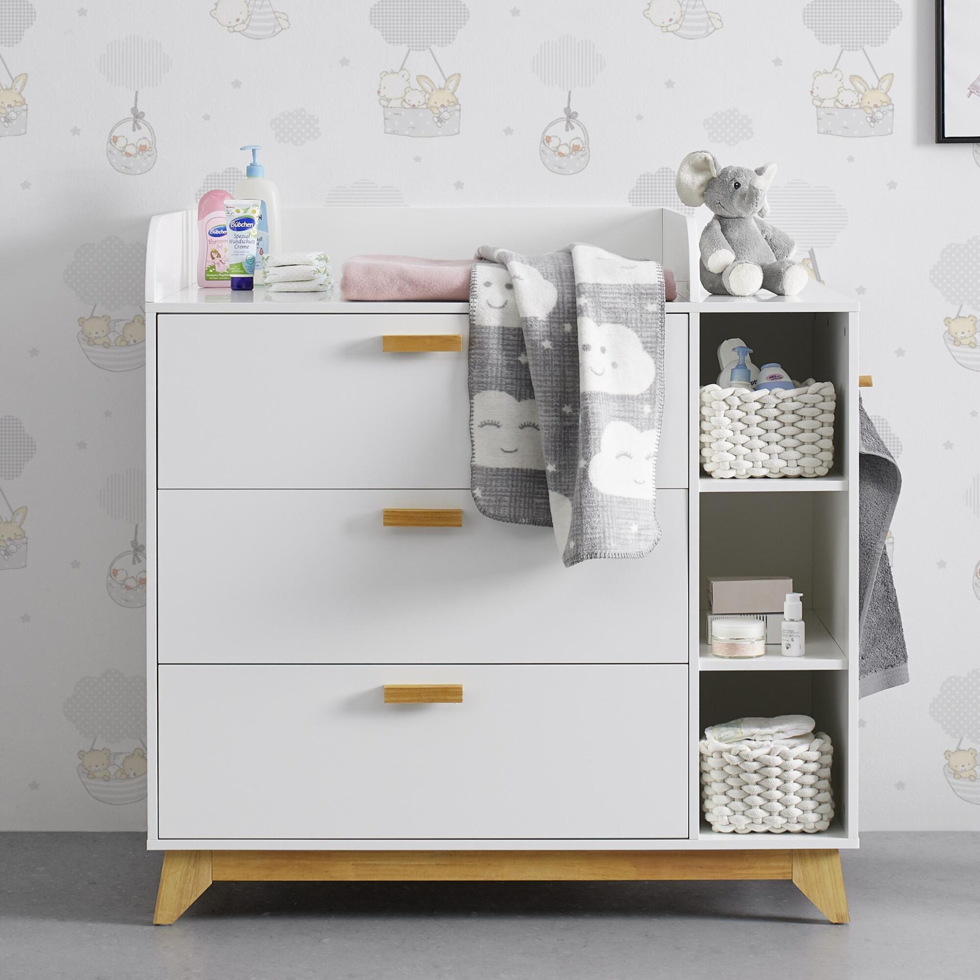 wohnli-moebel-suche-Wickelkommode-Milan-Weiss-MDF Wohnli Möbelsuche - Wickelkommode Milan Weiß MDF