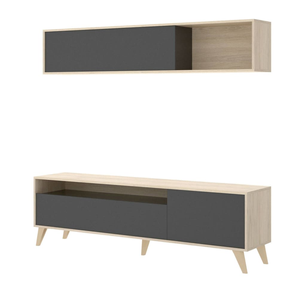 wohnli-moebel-suche-Wohnzimmermoebel-Holzeffekt-anthrazit-asteiche-180x41-cm Wohnli Möbelsuche - Wohnzimmermöbel Holzeffekt anthrazit
