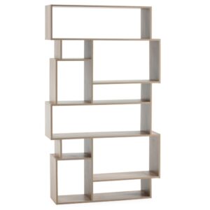 wohnli-moebel-suche-Wohnzimmerregal-mit-10-Faechern-in-Eichenholzoptik Wohnli Möbelsuche - Wohnzimmerregal mit 10 Fächern in Eichenholzoptik