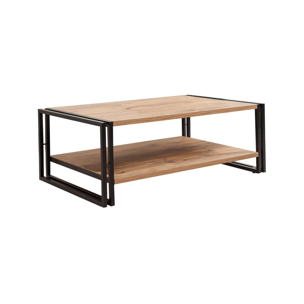 wohnli-moebel-suche-Wohnzimmertisch-Holzeffekt-eiche-schwarz-110x70-cm Wohnli Möbelsuche - Wohnzimmertisch Holzeffekt eiche