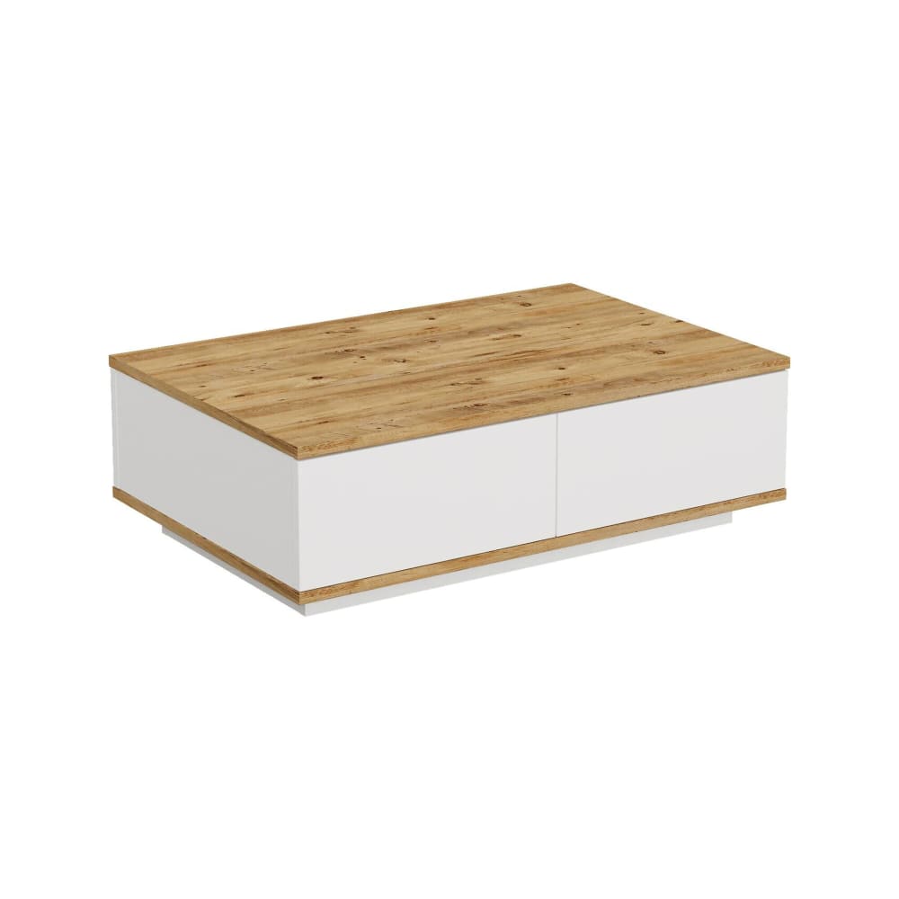 wohnli-moebel-suche-Wohnzimmertisch-Holzeffekt-eiche-weiss-90x60-h29-cm Wohnli Möbelsuche - Wohnzimmertisch Holzeffekt eiche