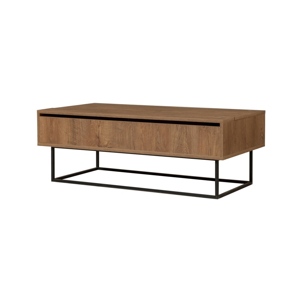wohnli-moebel-suche-Wohnzimmertisch-Holzeffekt-walnuss-schwarz-120x60-h43-cm Wohnli Möbelsuche - Wohnzimmertisch Holzeffekt walnuss