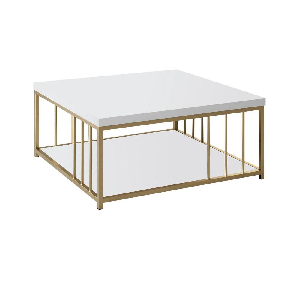wohnli-moebel-suche-Wohnzimmertisch-Holzeffekt-weisses-gold-90x39-cm Wohnli Möbelsuche - Wohnzimmertisch Holzeffekt weißes gold 90x39 cm