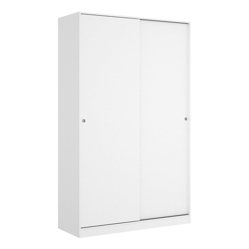wohnli-moebel-suche-Zweitueriger-Kleiderschrank-mit-weissem-Holzeffekt-120-x-50-x-204-cm Wohnli Möbelsuche - Zweitüriger Kleiderschrank mit weißem Holzeffekt