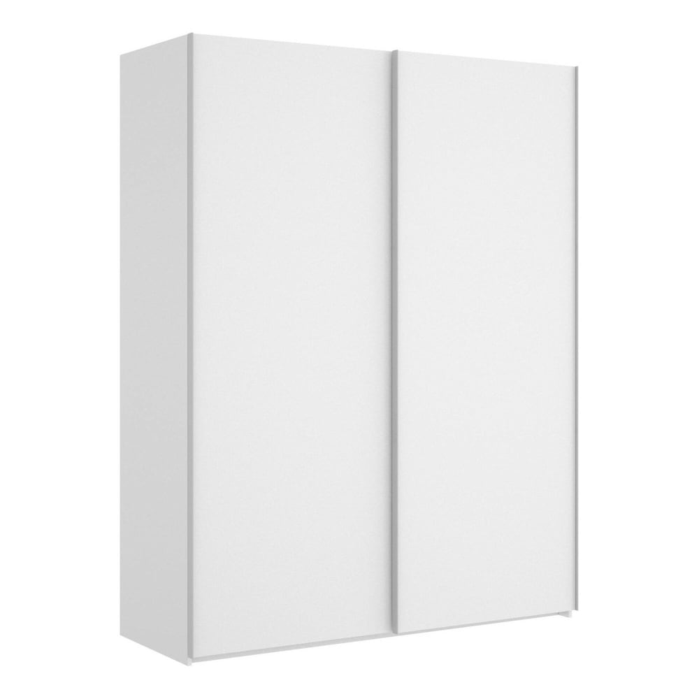 wohnli-moebel-suche-Zweitueriger-Kleiderschrank-mit-weissem-Holzeffekt-217-x-65-x-204-cm Wohnli Möbelsuche - Zweitüriger Kleiderschrank mit weißem Holzeffekt