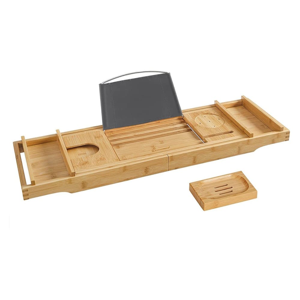 wohnli-moebel-suche-ausziehbarer-Badewannenaufsatz-aus-Bambus-L75109-cm-Braun Wohnli Möbelsuche - ausziehbarer Badewannenaufsatz aus Bambus - L75/109 cm - Braun